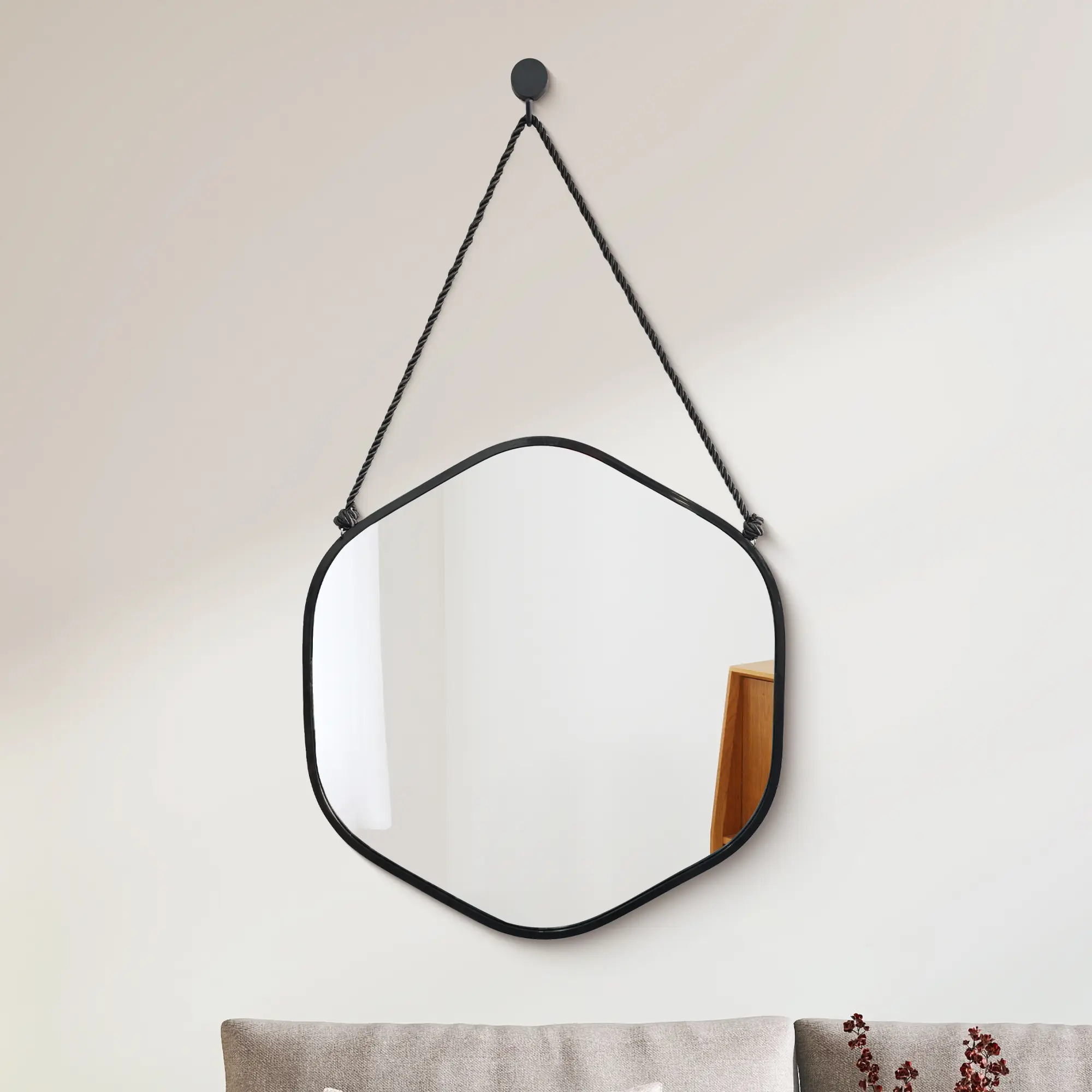 Wood Frame Mirror thumbnail 11
